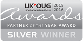 UK OUG Partner of the Year 2015-16 Silver Winner